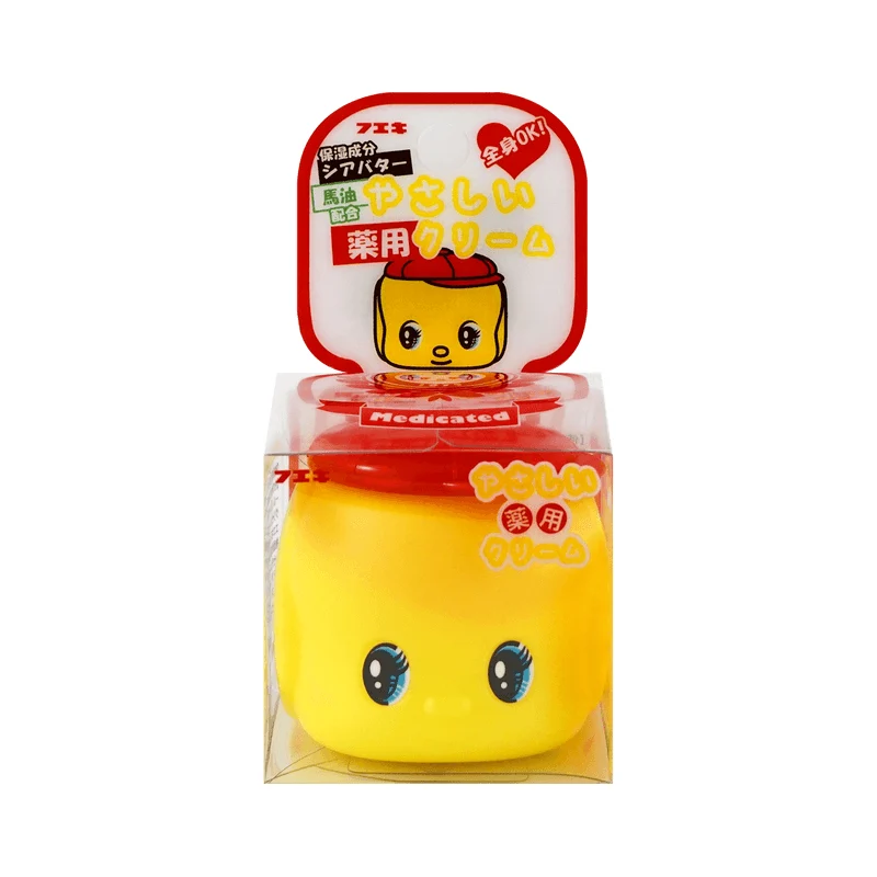 [Self-operated] Japan FUEKI Little Yellow Duck Children's Horse Oil Cream 50g Baby Moisturizing Whole Body Moisturizing Moisturizer Moisturizing Moisturizing Not Greasy