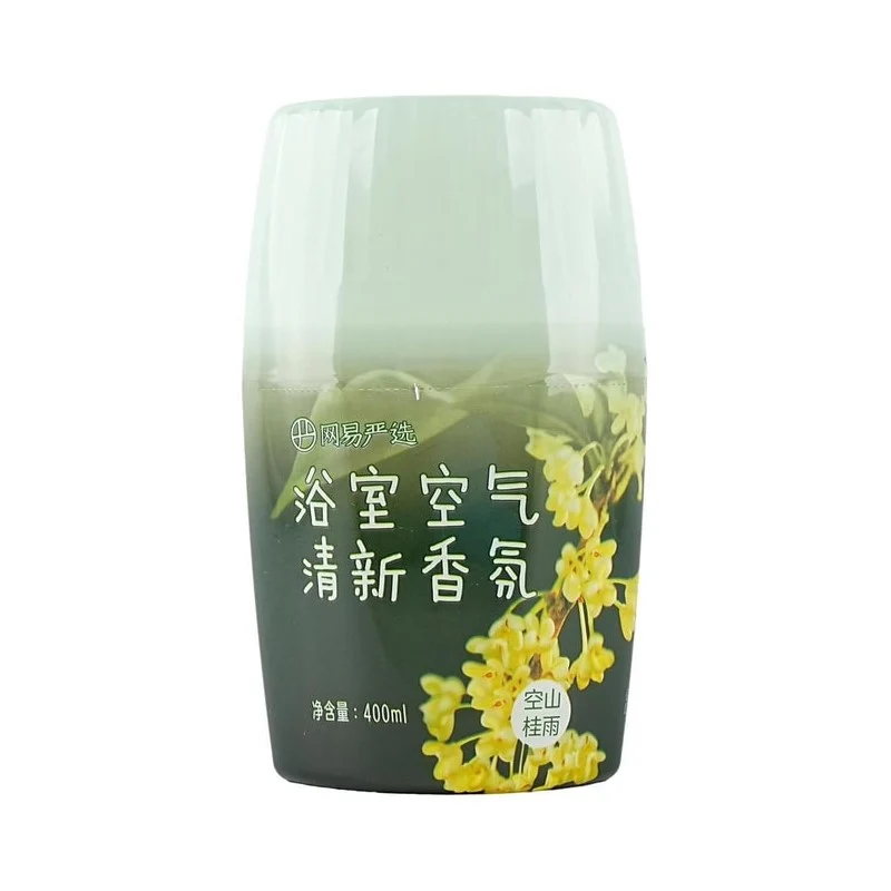 [Self-operated] China NetEase strictly selected bathroom air fresh fragrance empty mountain osmanthus rain 400ml fire-free aromatherapy bedroom toilet bathroom aromatherapy deodorant artifact long-lasting fragrance