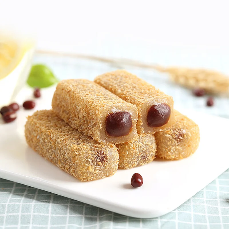 [Self-operated] China BESTORE Liangpinpu Handmade Mochi Red Bean Flavor 150g Bursting Mochi Q Elastic Sandwich Specialty Office Snacks