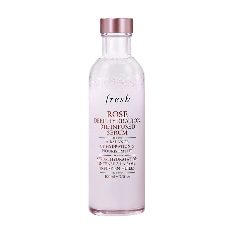 [Self-operated] French Fresh Rose Moisturizing Intensive Moisturizing Double Essence 100ml Hydrating Moisturizing Improves Dullness and Soothes Skin