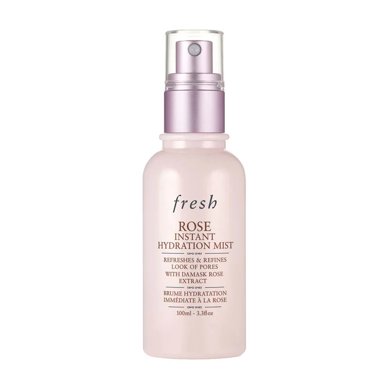 [Self-operated] French Fresh Rose Moisturizing Spray 100ml Portable Humidifier Hydration Moisturizing Soothing Refreshing Comfort Shrinking Pores