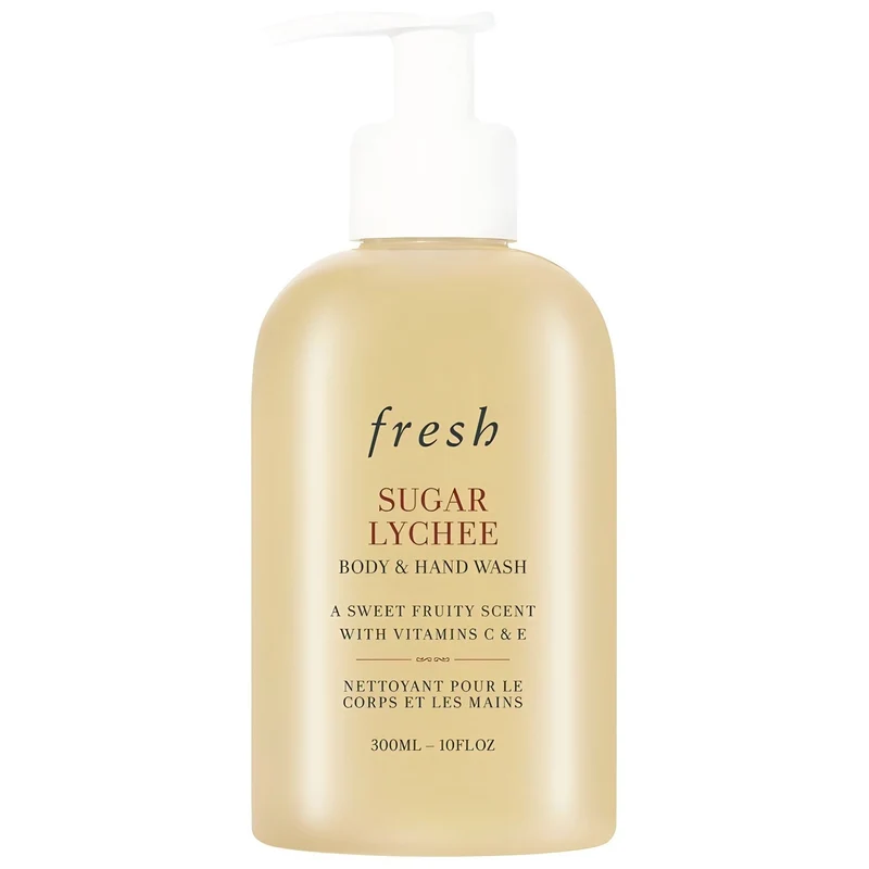 [Self-operated] French Fresh Sweet Lychee Scented Shower Gel 300ml Highly effective moisturizing and nourishing skin, long-lasting fragrance and gentle