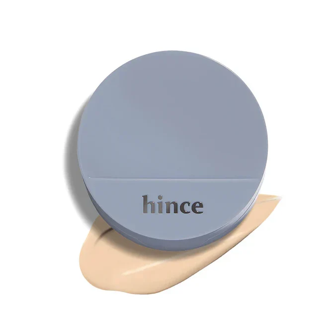 [Self-operated] South Korea HINCE Huisi Refreshing Soft Mist Air Cushion #21 IVORY Ivory White SPF40 PA++ 12g Blue Air Cushion Soft Sunscreen Long-lasting Isolation Oil Control