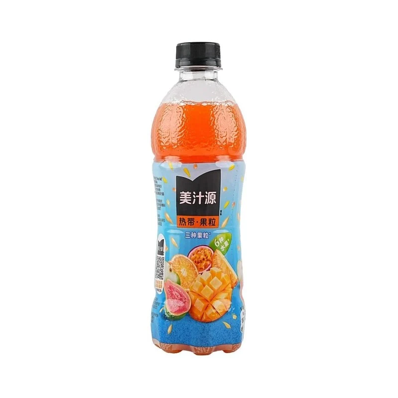 [Self-operated] American Coca-Cola Minute Maid Tropical Fruit Particles Tropical Flavor Compound Juice Drink 450ml Juice Drink