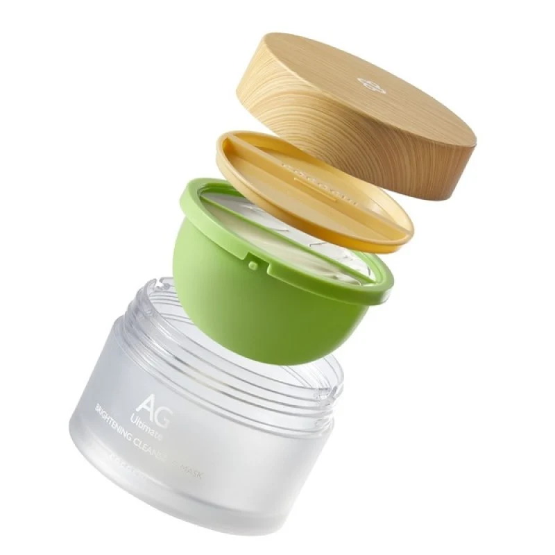 [Self-operated] Japan COCOCHI AG Limited Edition Matcha Latte Mud Jelly Double Mask Cleansing Mud Mask 100g Color Repair Mud Mask Soothes Redness Cleansing Removes Yellowing Brightens Oil Control Removes Blackheads