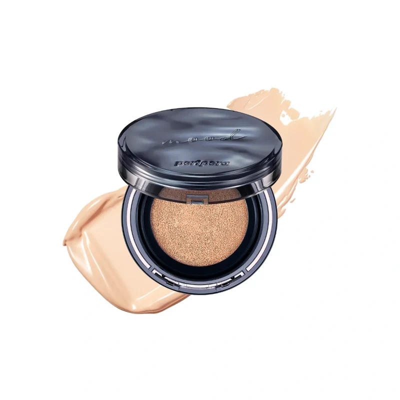 [Self-operated] South Korea CLUB CLIO PERIPERA Mood Fit Cover Moisturizing Concealer Matte Air Cushion #02 Ivory Fit Natural White Soft No Makeup Sunscreen Long-lasting Isolation Oil Control