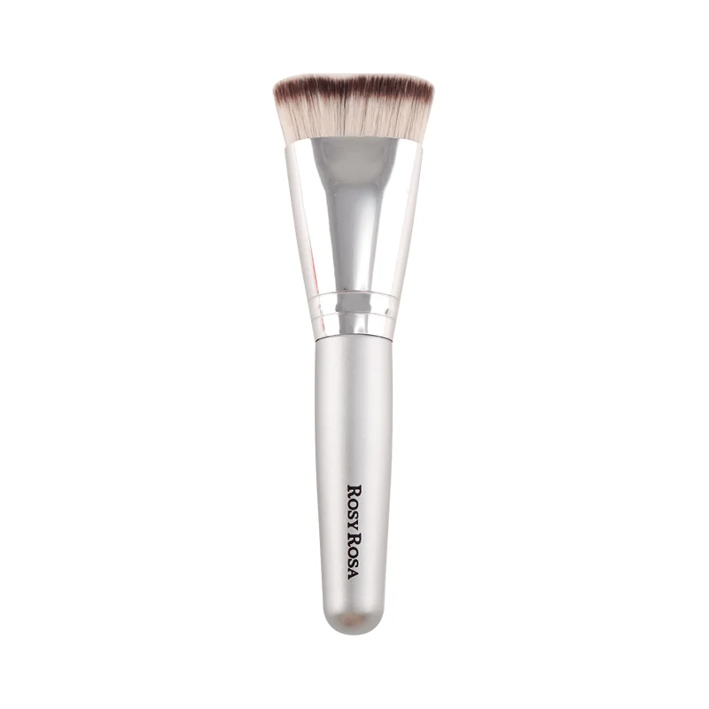 [Self-operated] Japan ROSY ROSA flat-head foundation brush makeup brush 1 piece good helper for makeup thick and soft