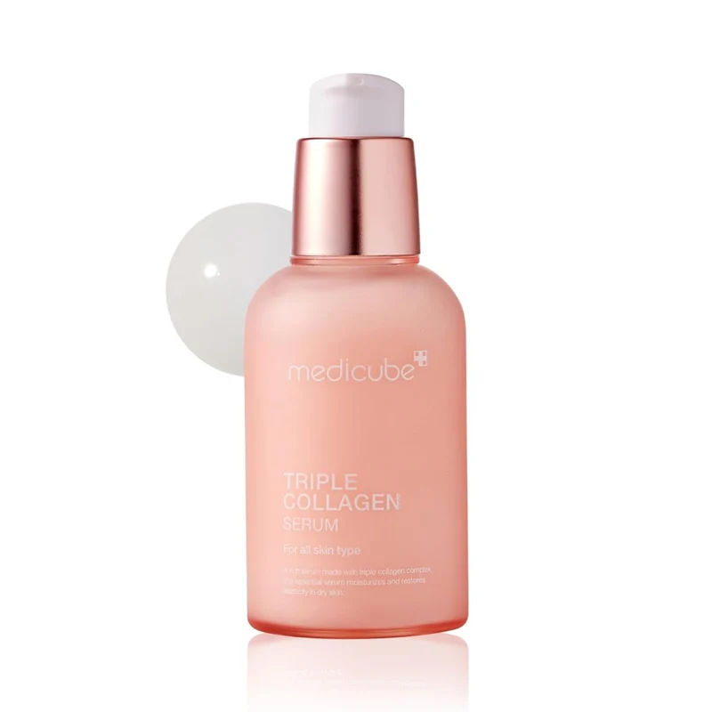 [Self-operated] Korean MEDICUBE Triple Collagen Essence Lotion 55ml Collagen Lotion Hydrating Moisturizing Lotion