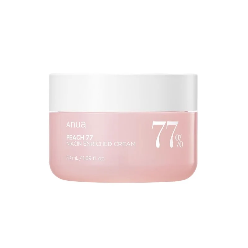 [Self-operated] South Korea ANUA Anyuan Peach 77% Niacin Moisturizing Cream 50ml Lightens spots, whitens and repairs skin barrier
