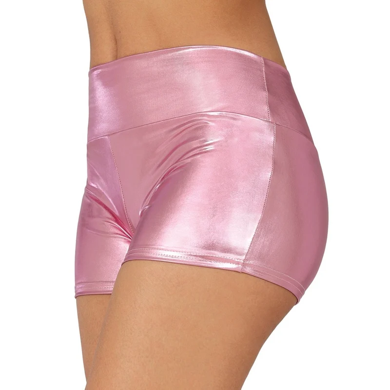 Rosa Metallic-Shorts