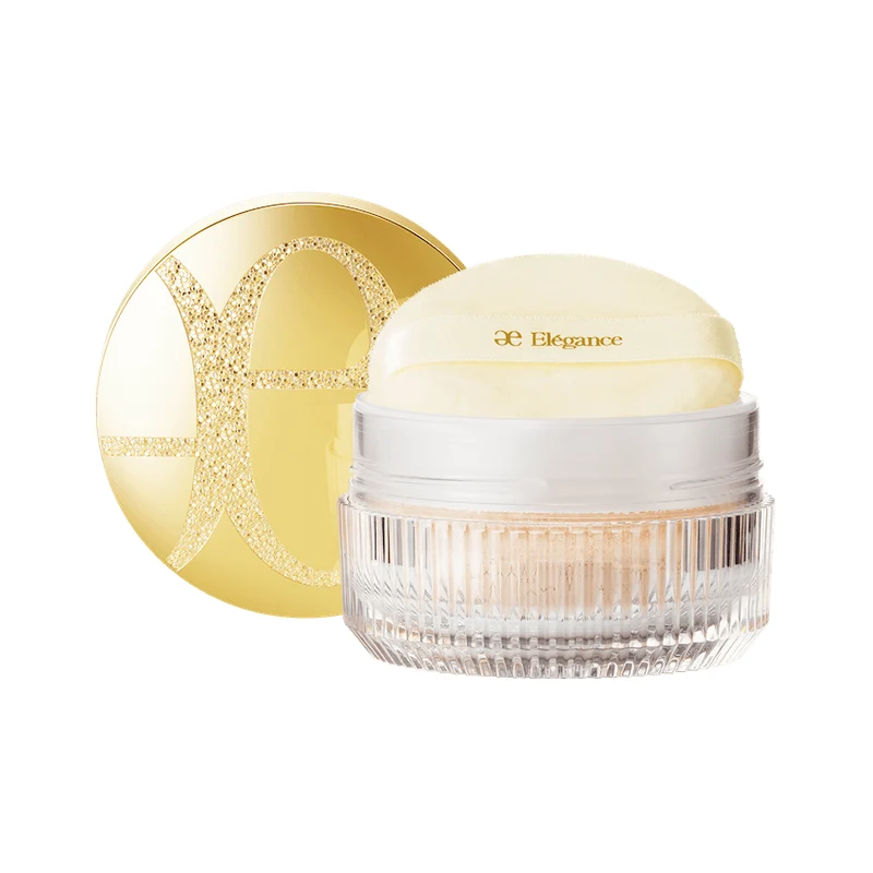 [Self-operated] Japan Elegance Yaligesi New Elegant Beauty Down Powder Puff Setting Loose Powder 20g SPF10 PA+ Bright Skin #002 Matte Natural White Color Long-lasting Setting Makeup Loose Powder