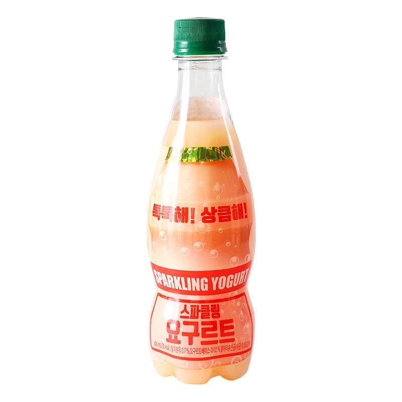 [Self-operated] Korean Yakult soda lactic acid bacteria drink yogurt flavor 400ml probiotics promote gastrointestinal motility breakfast milk nostalgic children's lactic acid bacteria drink soda