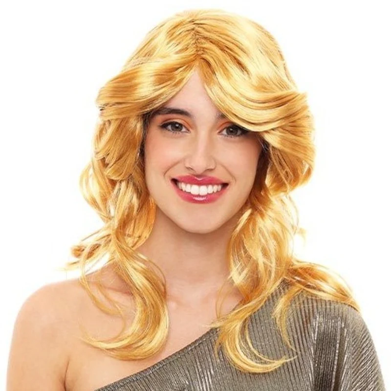 Disco Perücke blond