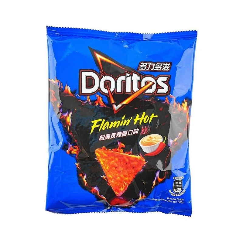 [Self-operated] PepsiCo LAY'S DORITOS Doritos Corn Chips Potato Chips New Orleans Hot Sauce Flavor 40g/bag