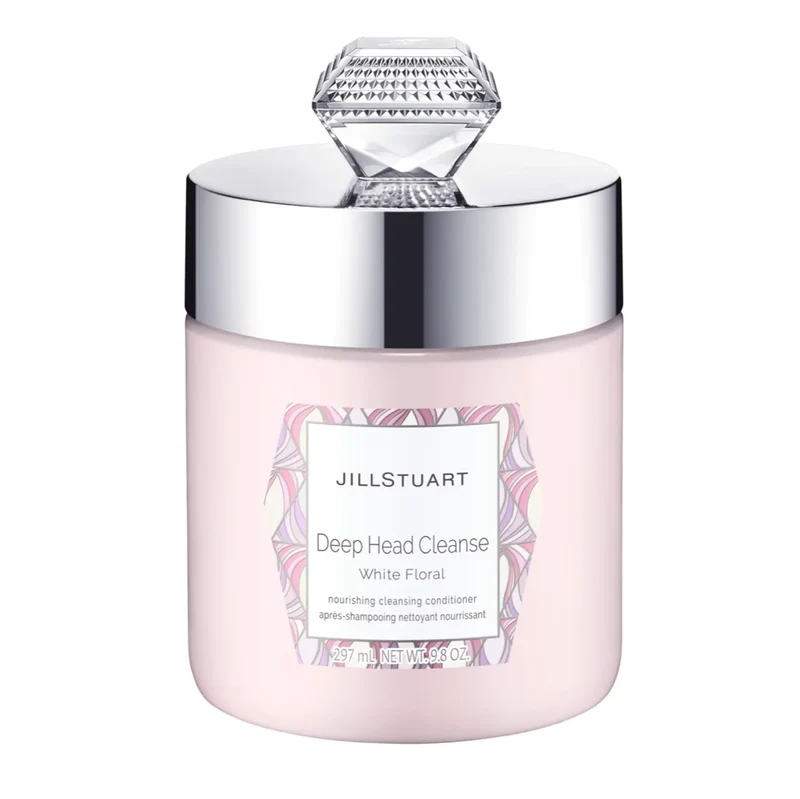 [Self-operated] Japanese Jillstuart Jill Stuart White Flower Deep Scalp Cleansing Cream 280g Luxury sweet floral fragrance oil control type degreasing fluffy hair volume