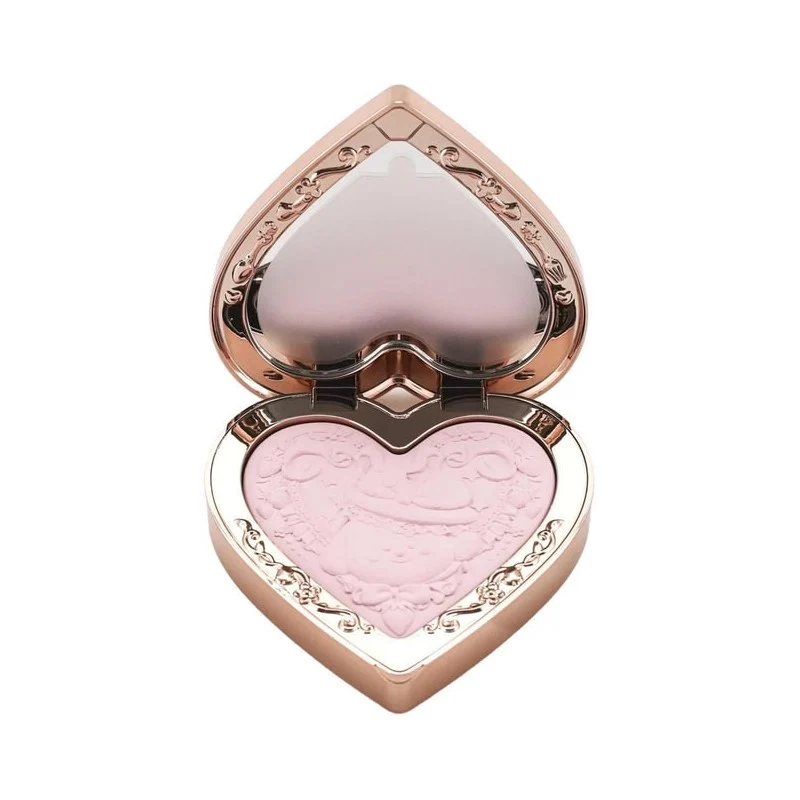 [Self-operated] China Flower Knows Naiwa Shop Series Velvet Matte Blush #03 Naiwa Strawberry 5g Velvet Matte embossed blush expands matte makeup to brighten skin tone, easy to color, lasting color retention, modify contours