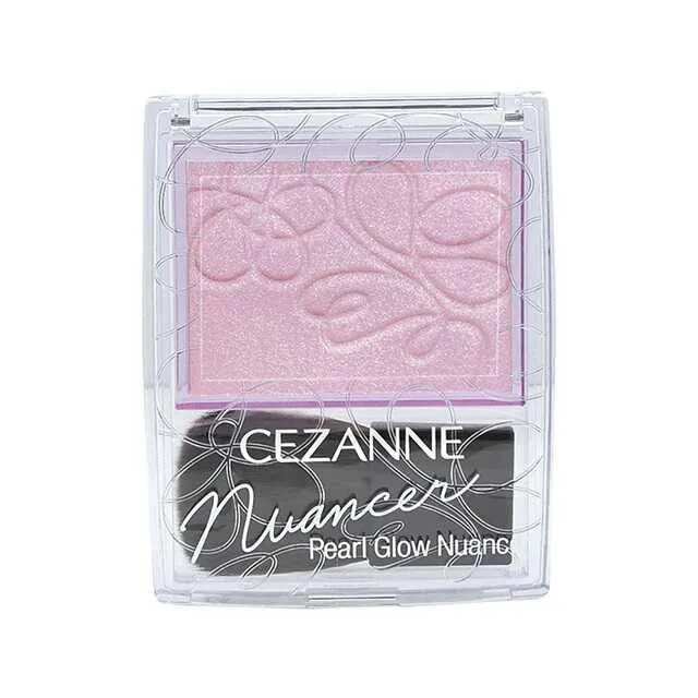 [Self-operated] Japan CEZANNE Qianshili Pearl Highlight Contouring Palette #N2 Thin Teng Purple 2.4g Nose Shadow Face Brightening Shining Long-lasting Makeup Mousse Texture No Pores Contouring Three-dimensional Brightening