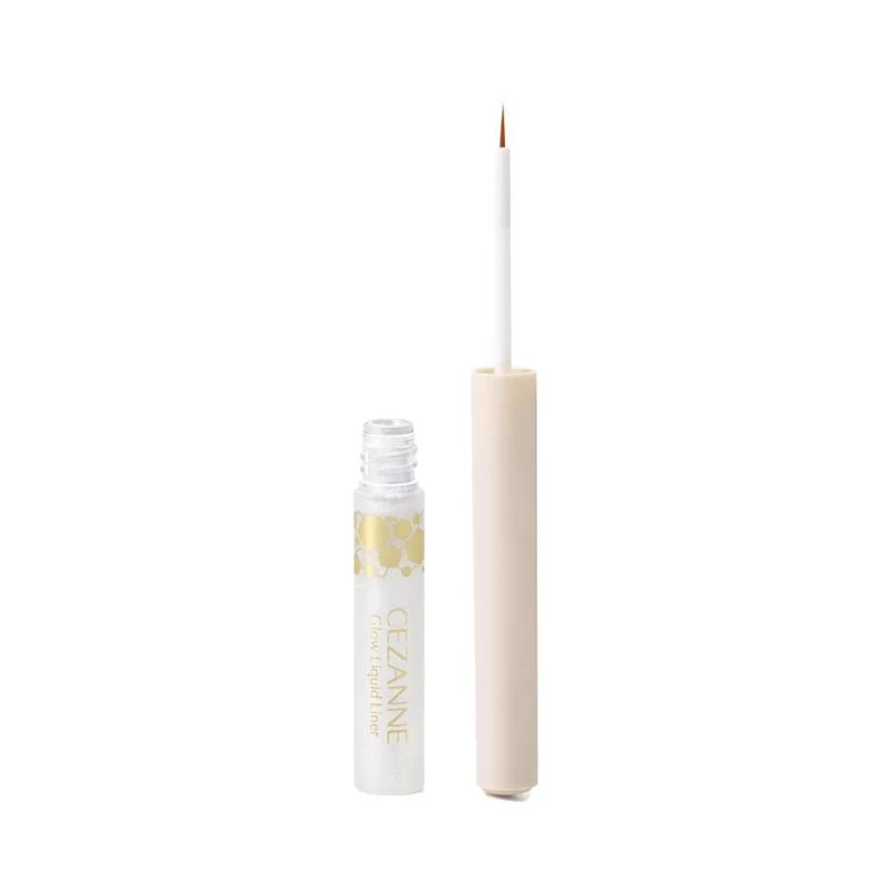 [Self-operated] Japan CEZANNE Qianshili Silkworm Sequins Brightening Pen Liquid Eyeshadow #10 Silver Bling Sequins Pearlescent Star Diamond Shiny Eyeshadow