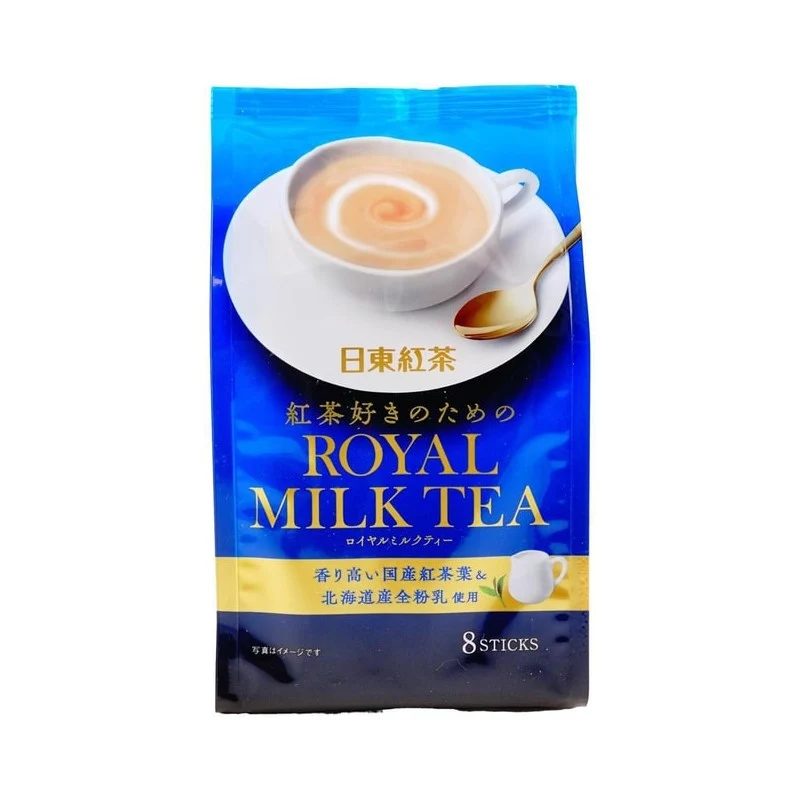 [Self-operated] Japanese Nitto Royal Milk Tea Original Flavor Instant Drink 8 sticks 112g