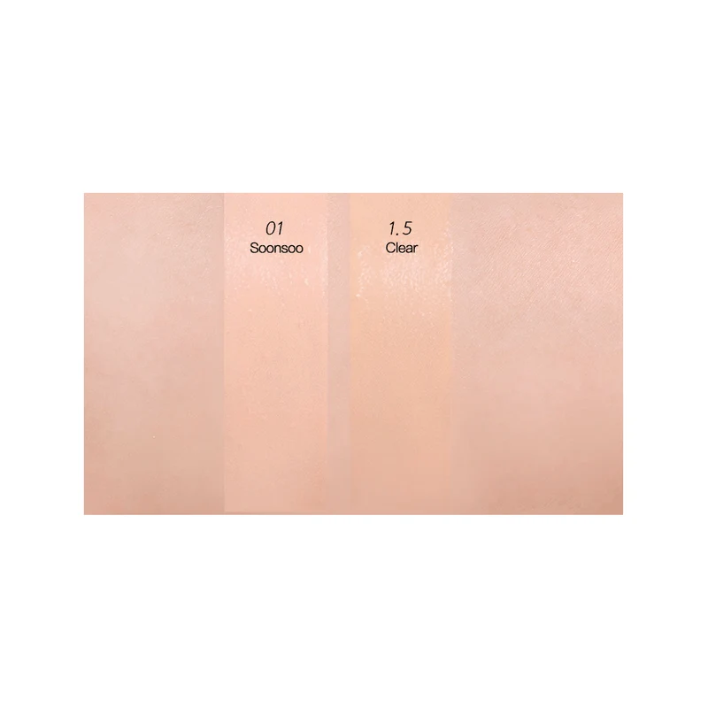 [Self-operated] Korean AMUSE DEW Hydrating Jelly Transparent Air Cushion Foundation #01 Soonsoo Bright White 15g SPF38 PA++ Kong Hyo-jin Same Style Sunscreen Long-lasting Isolation Oil Control