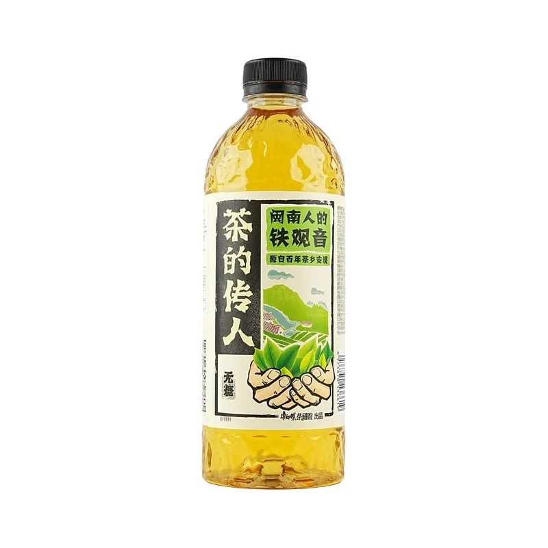 【Self-operated】China MASTER KONG Master Kong Tea's successor, Minnan people's Tieguanyin 500ml 1 bottle of sugar-free green tea beverage