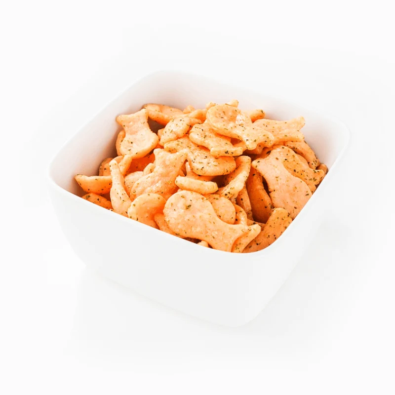 [Self-operated] China OISHI Shanghaojia Japanese fish fruit seaweed flavor 80g casual puffed snacks office snacks essential children's snacks for watching TV series