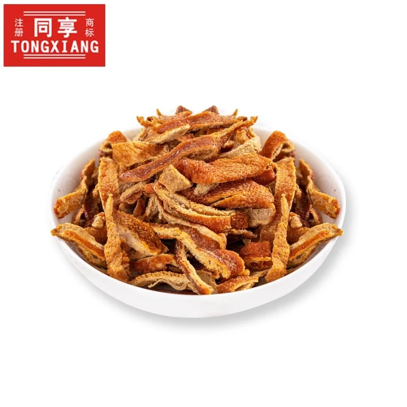 [Self-operated] China TONGXIANG Tongxiang Nine-processed Tangerine Peel 80g Candied Old Tangerine Peel Shredded Orange Peel Tangerine Peel Soaked in Water Guangdong Specialty Snacks Office Casual Snacks Pregnant Women Snacks