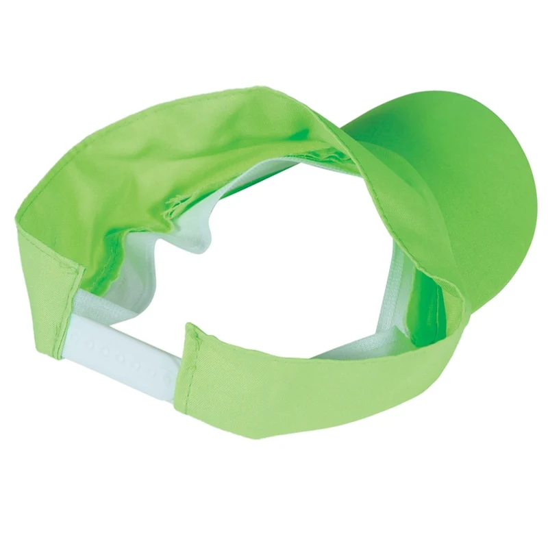 Neongrünes Visier