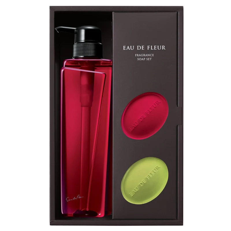 [Self-operated] Japan POLA Polaroid Rose Perfume Bath Gift Box Shower Gel 500ml Rose Body Soap & Perfume Lily Body Soap Gift Box 3 Pieces High-end fragrance moisturizes the skin without tightness
