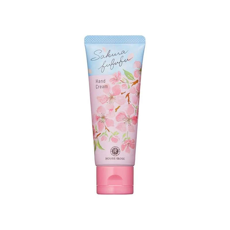 [Self-operated] Japan HOUSE OF ROSE Sakura Limited Sakura Essence Hand Cream 45g Moisturizing Hand Care Liquid