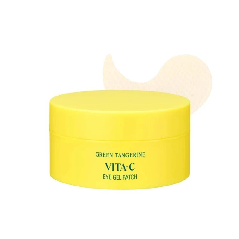 [Self-operated] Korea GOODAL Green Tangerine Vitamin C Rejuvenating Eye Mask 60 Pieces Firming and Hydrating Fine Lines and Dark Circles