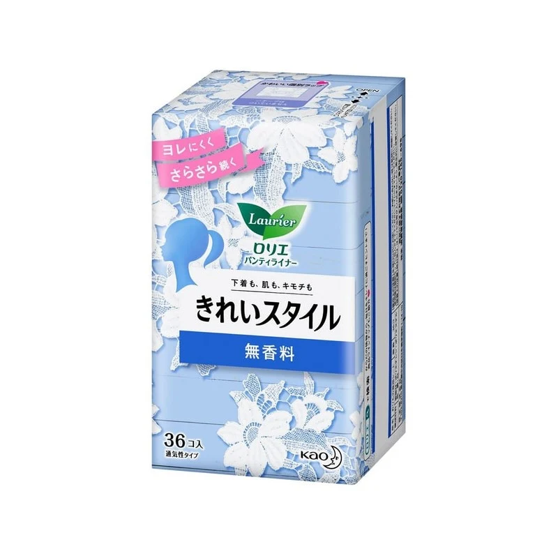 [Self-operated] Japan KAO Kao Laurier Leya Silk Thin Breathable Pad Unscented 36 Pieces * 1 Pack 14cm Dry and Comfortable Close-fitting Sanitary Napkin