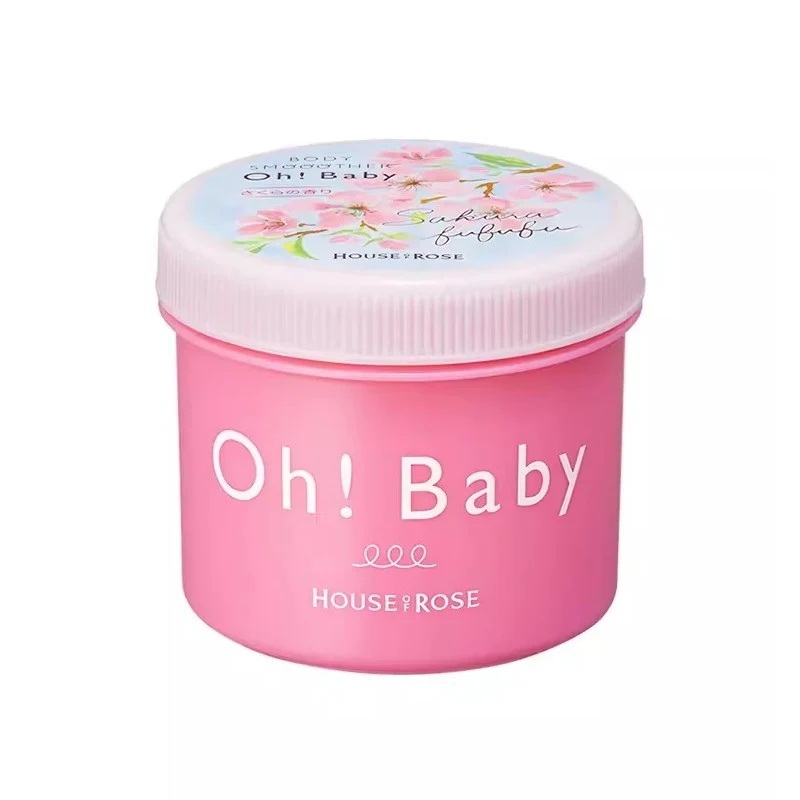 [Self-operated] Japanese HOUSE OF ROSE OH! BABY Body Scrub Limited Sakura Fragrance 350g