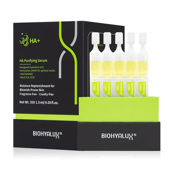 [Self-operated] China Runbaiyan Honeycomb Hyaluronic Acid Purifying Brightening Essence 1.5ml*30 sticks Gentle skin care, moisturizing the skin, tender and hydrating the base of the skin