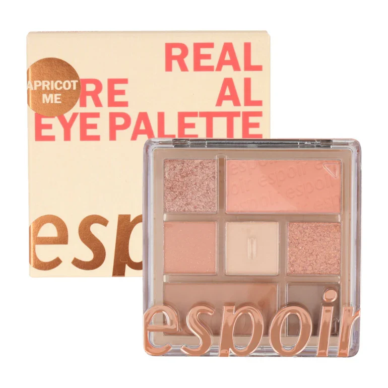[Self-operated] Korean ESPOIR Esper seven-color eyeshadow palette multi-function palette #05 APRICOT ME apricot champagne palette 7.4g blush contour highlight all-in-one palette