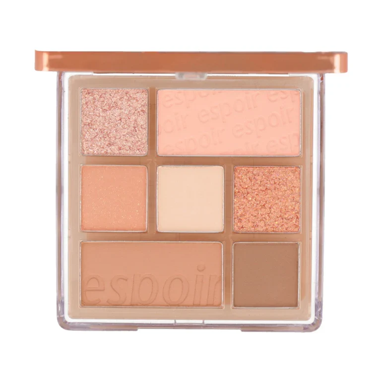 [Self-operated] Korean ESPOIR Esper seven-color eyeshadow palette multi-function palette #05 APRICOT ME apricot champagne palette 7.4g blush contour highlight all-in-one palette