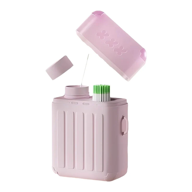 [Self-operated] China Defei Xinyan ear line + rose cleaning liquid 180 ear hole cleaning line female ultra-fine odor removal anti-blocking ear line cleaning ear hole anti-inflammation medical cleaning washing line travel case