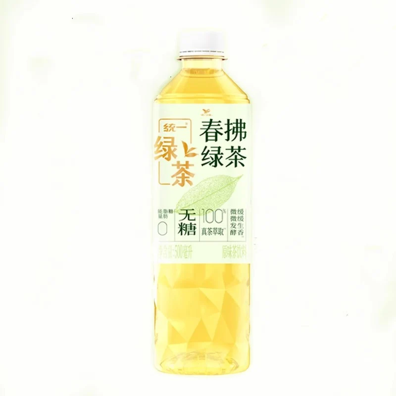 [Self-operated] Taiwan UNIF Chunfu Green Tea 500ml Sugar-free Tea Beverage Ready-to-drink Tea Beverage 0 Sugar 0 Calories 0 Fat Tea Beverage
