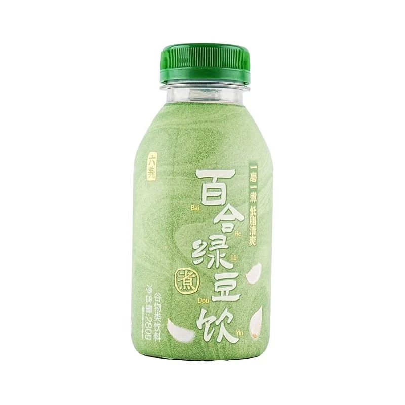 [Self-operated] China Liuyang Lily Mung Bean Drink Cereal Drink 280g Low-fat refreshing summer heat relief essential mung bean smoothie cool seasonal plant protein drink