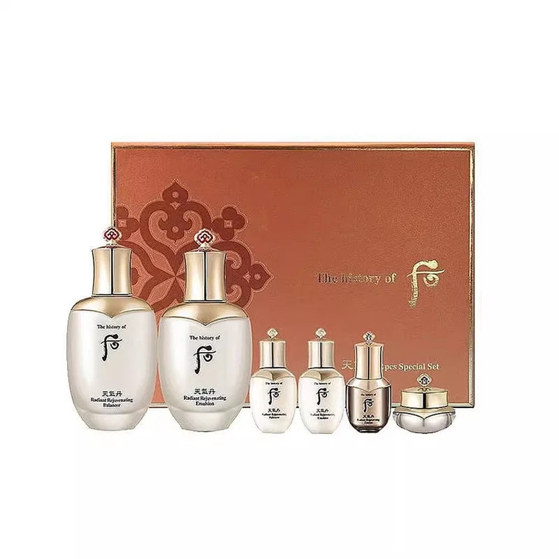 【Self-operated】THI STORY OF WHOO 6-piece set of water and milk gift box