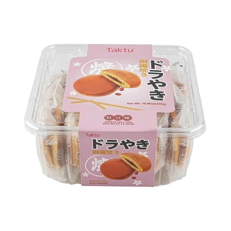 [Self-operated] Japanese TAKTU Dorayaki Red Bean Flavor 308g Sandwich Bread Nutritious Breakfast Muffin Bread Filling Dessert Afternoon Tea Snack