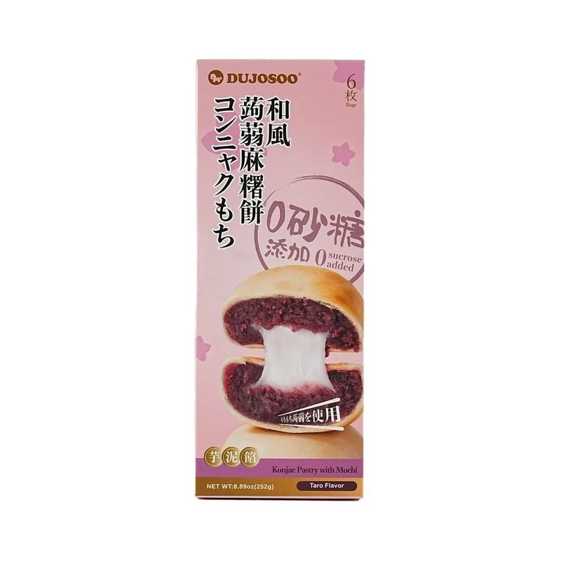 [Self-operated] Japanese TAKTU Japanese-style konjac potato cakes with taro paste filling 42g*6 pieces 0 added white sugar nutritious breakfast bread