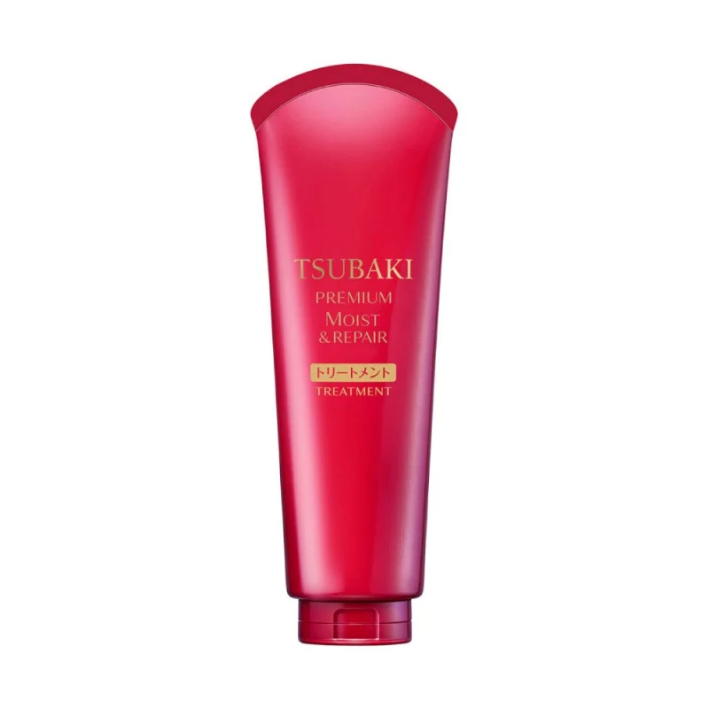 [Self-operated] Japan SHISEIDO TSUBAKI Sibeiqi Red Toon Premium Moisturizing Hair Milk 180g Inside and outside W repair moisturizing hair mask salon-grade red toon conditioner glossy moisturizing