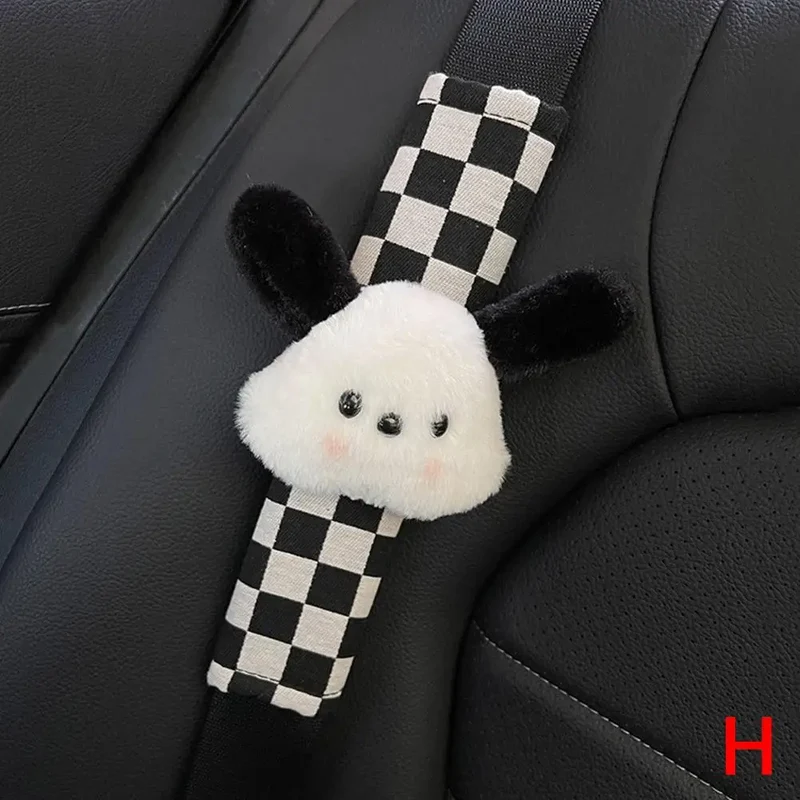 [US warehouse] Cute car seat belt cover Kawaii puppy car seat belt shoulder pad decoration couple car accessories home decoration