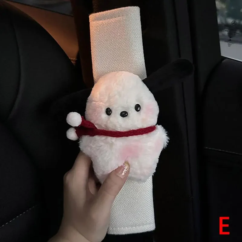 [US warehouse] Cute car seat belt cover Kawaii puppy car seat belt shoulder pad decoration couple car accessories home decoration