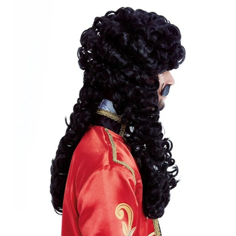 Perücke Piraten-Hook