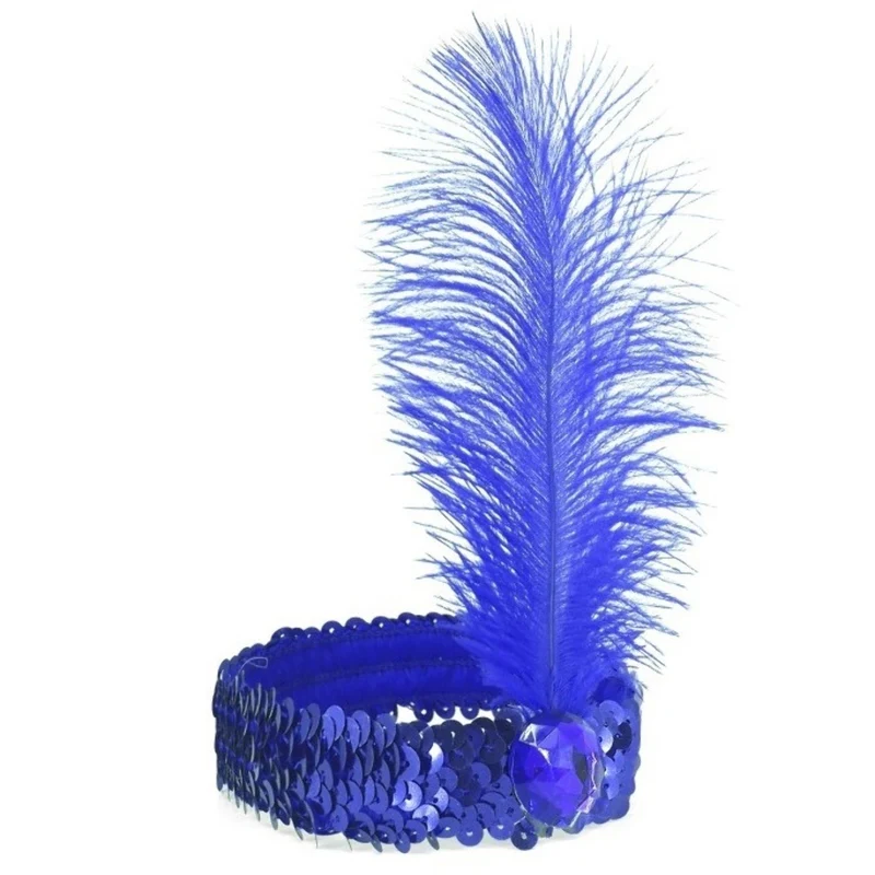 Charleston Stirnband Eco blau