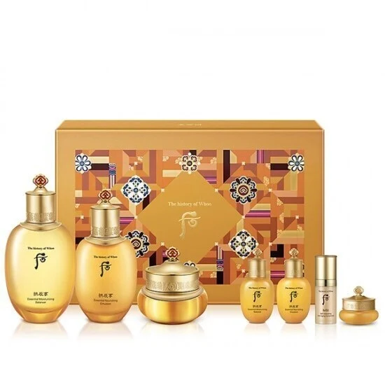 【Self-operated】THI STORY OF WHOO Hou Gongchenxiang Qiyun Watery Emulsion Eye Cream Set 7-piece set hydrates, nourishes, and maintains balance