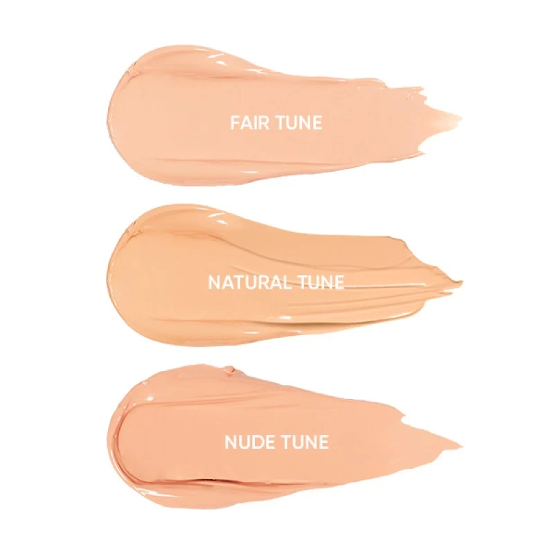 [Self-operated date October 25, buy one get one free in the live broadcast room] Korean AMUSE rice powder box moisturizing concealer air cushion #10 NEUTRAL TUNE neutral color soft plain makeup sunscreen long-lasting isolation oil control