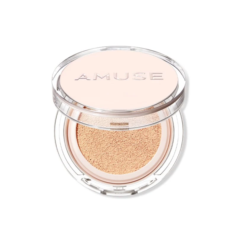 [Self-operated date October 25, buy one get one free in the live broadcast room] Korean AMUSE rice powder box moisturizing concealer air cushion #10 NEUTRAL TUNE neutral color soft plain makeup sunscreen long-lasting isolation oil control